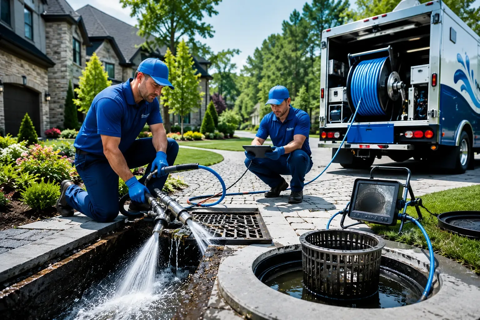Local outdoor drain cleaning professionals in Surry, VA